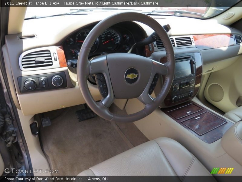 Taupe Gray Metallic / Light Cashmere/Dark Cashmere 2011 Chevrolet Tahoe LTZ 4x4