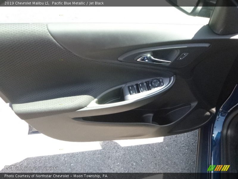 Pacific Blue Metallic / Jet Black 2019 Chevrolet Malibu LS