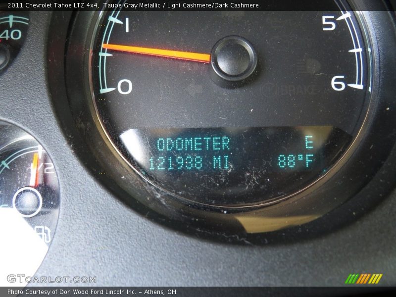 Taupe Gray Metallic / Light Cashmere/Dark Cashmere 2011 Chevrolet Tahoe LTZ 4x4