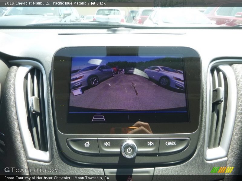 Pacific Blue Metallic / Jet Black 2019 Chevrolet Malibu LS