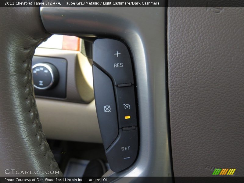 Taupe Gray Metallic / Light Cashmere/Dark Cashmere 2011 Chevrolet Tahoe LTZ 4x4
