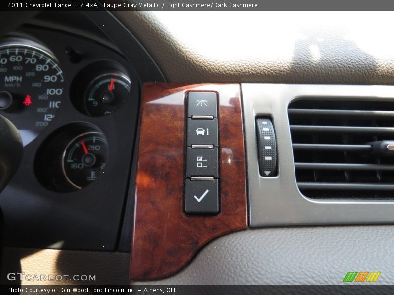 Taupe Gray Metallic / Light Cashmere/Dark Cashmere 2011 Chevrolet Tahoe LTZ 4x4