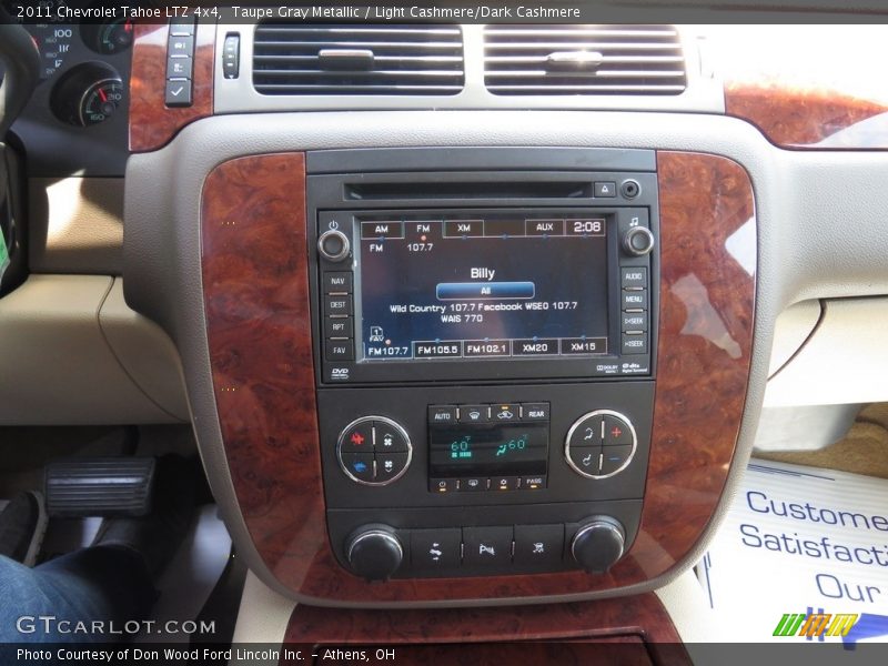 Taupe Gray Metallic / Light Cashmere/Dark Cashmere 2011 Chevrolet Tahoe LTZ 4x4