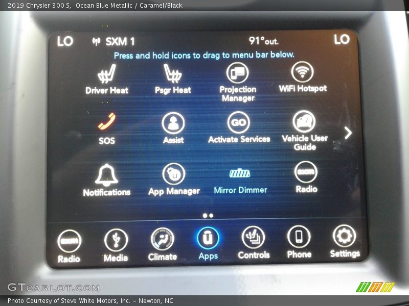 Controls of 2019 300 S