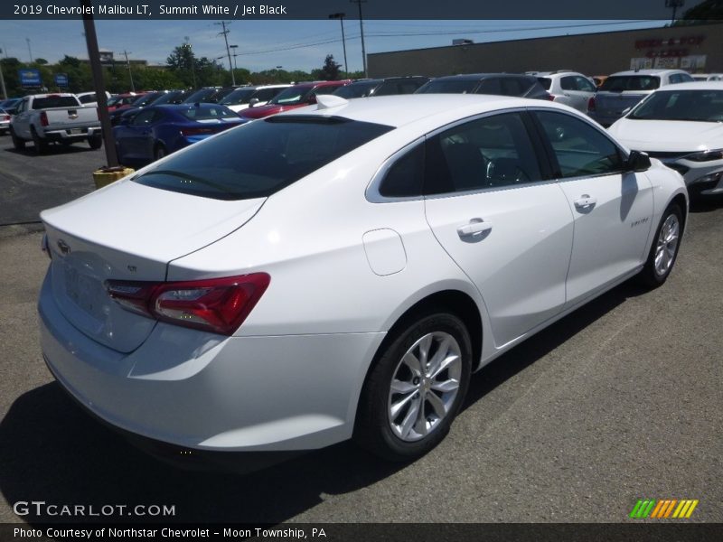 Summit White / Jet Black 2019 Chevrolet Malibu LT