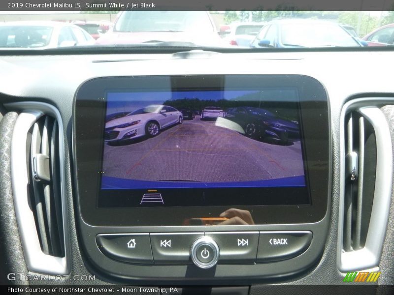 Summit White / Jet Black 2019 Chevrolet Malibu LS