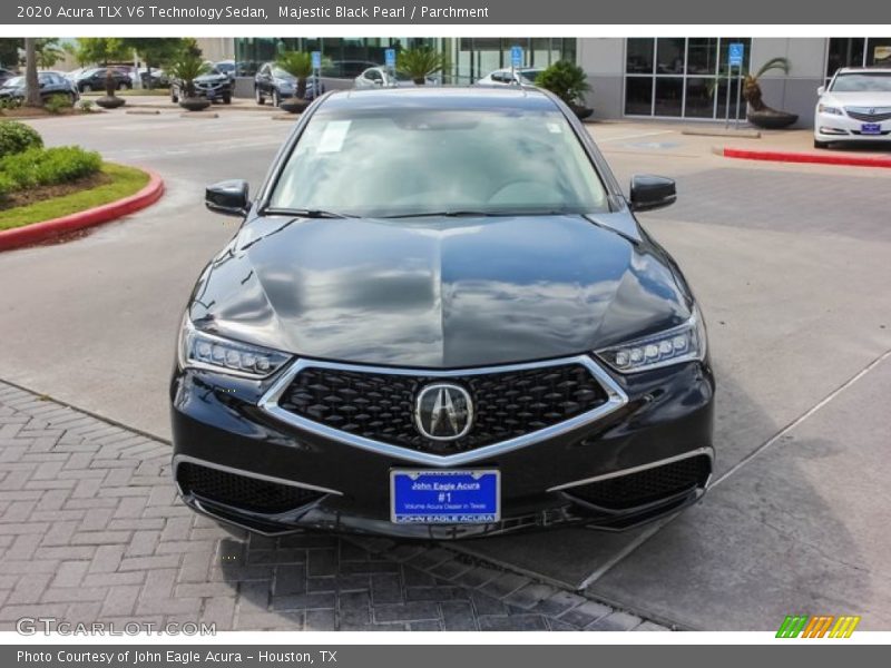 Majestic Black Pearl / Parchment 2020 Acura TLX V6 Technology Sedan