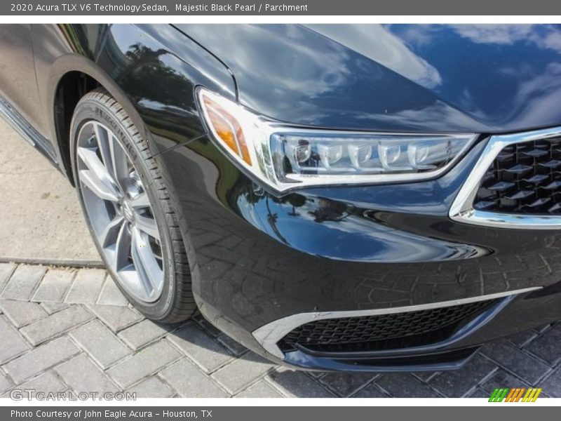 Majestic Black Pearl / Parchment 2020 Acura TLX V6 Technology Sedan
