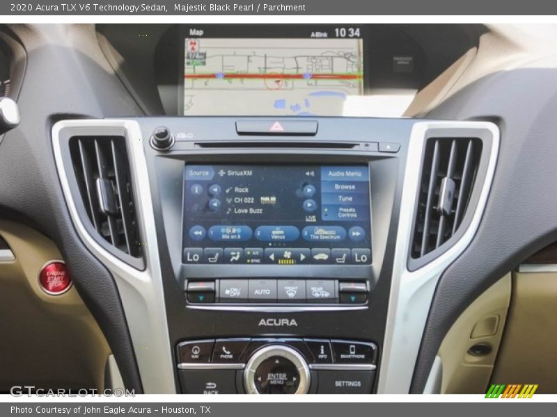 Controls of 2020 TLX V6 Technology Sedan