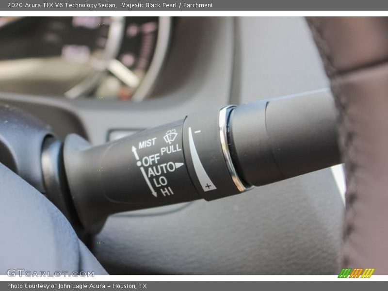 Controls of 2020 TLX V6 Technology Sedan