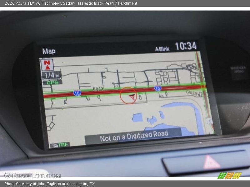 Navigation of 2020 TLX V6 Technology Sedan