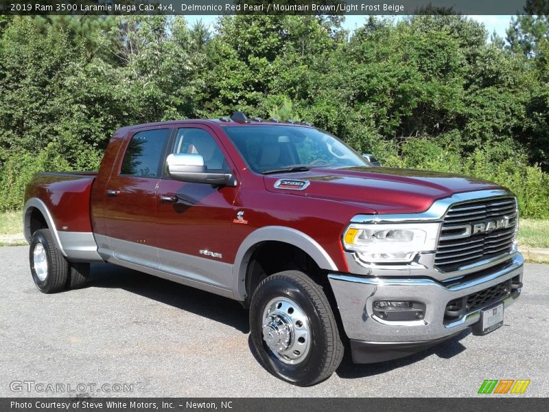  2019 3500 Laramie Mega Cab 4x4 Delmonico Red Pearl