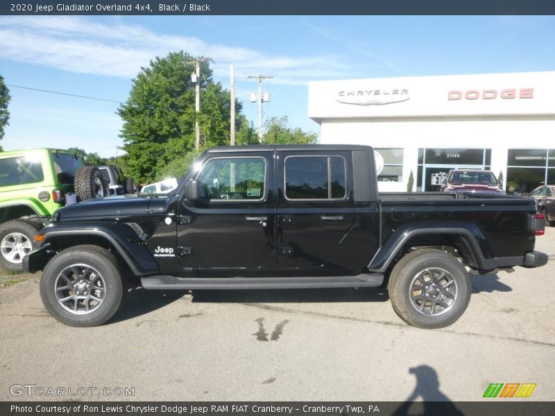 Black / Black 2020 Jeep Gladiator Overland 4x4