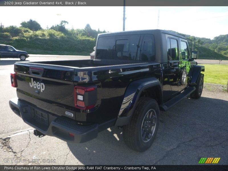 Black / Black 2020 Jeep Gladiator Overland 4x4