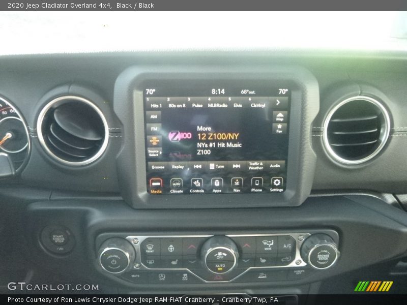 Black / Black 2020 Jeep Gladiator Overland 4x4