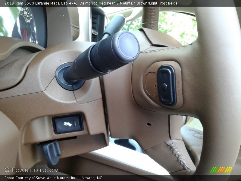 Controls of 2019 3500 Laramie Mega Cab 4x4