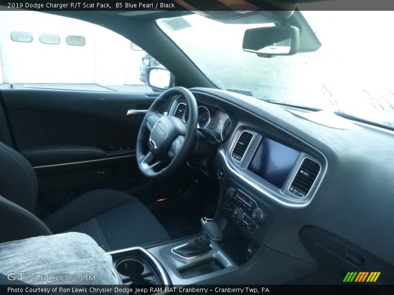 B5 Blue Pearl / Black 2019 Dodge Charger R/T Scat Pack
