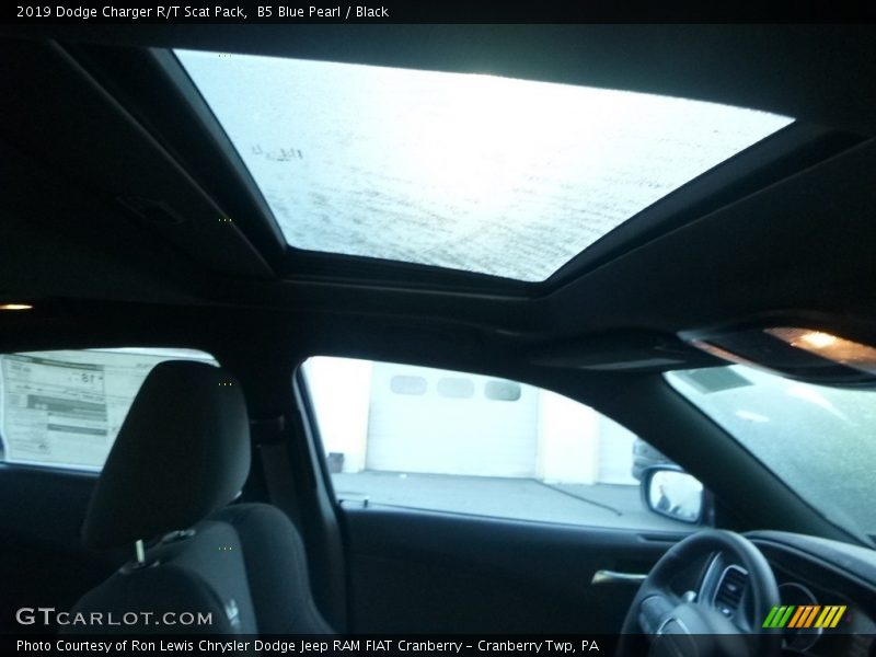 B5 Blue Pearl / Black 2019 Dodge Charger R/T Scat Pack