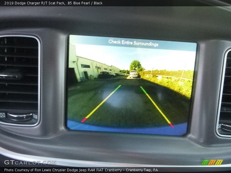 B5 Blue Pearl / Black 2019 Dodge Charger R/T Scat Pack