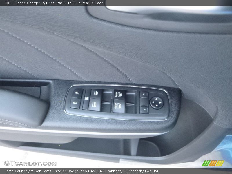 B5 Blue Pearl / Black 2019 Dodge Charger R/T Scat Pack