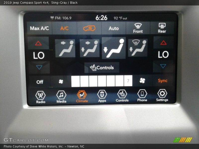 Sting-Gray / Black 2019 Jeep Compass Sport 4x4