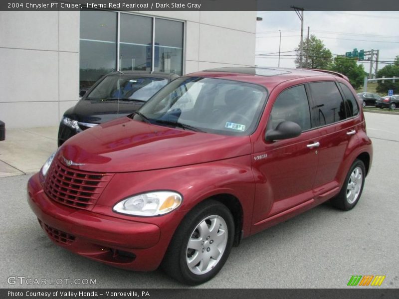 Inferno Red Pearlcoat / Dark Slate Gray 2004 Chrysler PT Cruiser