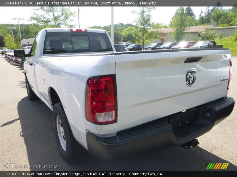 Bright White / Black/Diesel Gray 2019 Ram 1500 Classic Tradesman Regular Cab 4x4