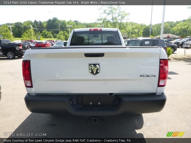 Bright White / Black/Diesel Gray 2019 Ram 1500 Classic Tradesman Regular Cab 4x4