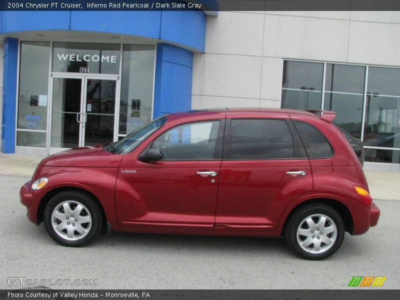 Inferno Red Pearlcoat / Dark Slate Gray 2004 Chrysler PT Cruiser