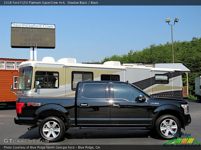 Shadow Black / Black 2018 Ford F150 Platinum SuperCrew 4x4