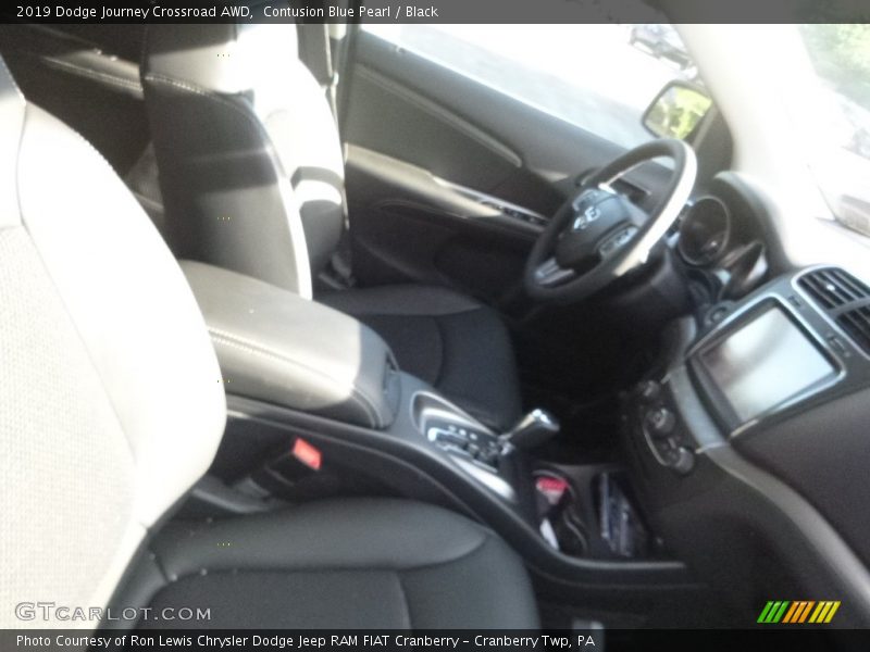 Contusion Blue Pearl / Black 2019 Dodge Journey Crossroad AWD