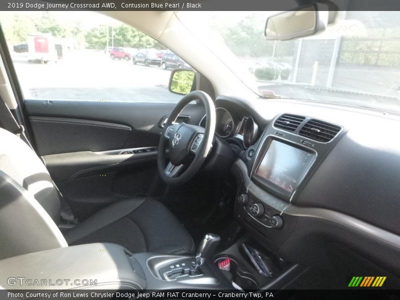 Contusion Blue Pearl / Black 2019 Dodge Journey Crossroad AWD