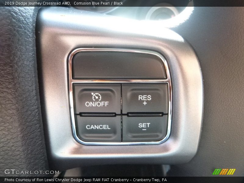 Contusion Blue Pearl / Black 2019 Dodge Journey Crossroad AWD