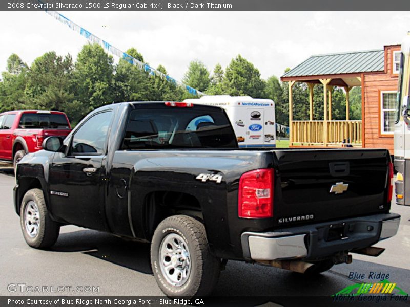 Black / Dark Titanium 2008 Chevrolet Silverado 1500 LS Regular Cab 4x4