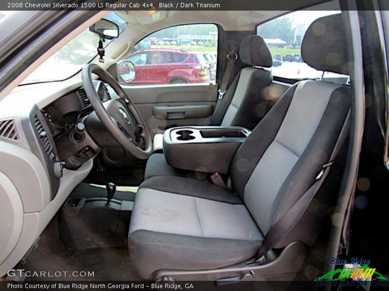 Black / Dark Titanium 2008 Chevrolet Silverado 1500 LS Regular Cab 4x4