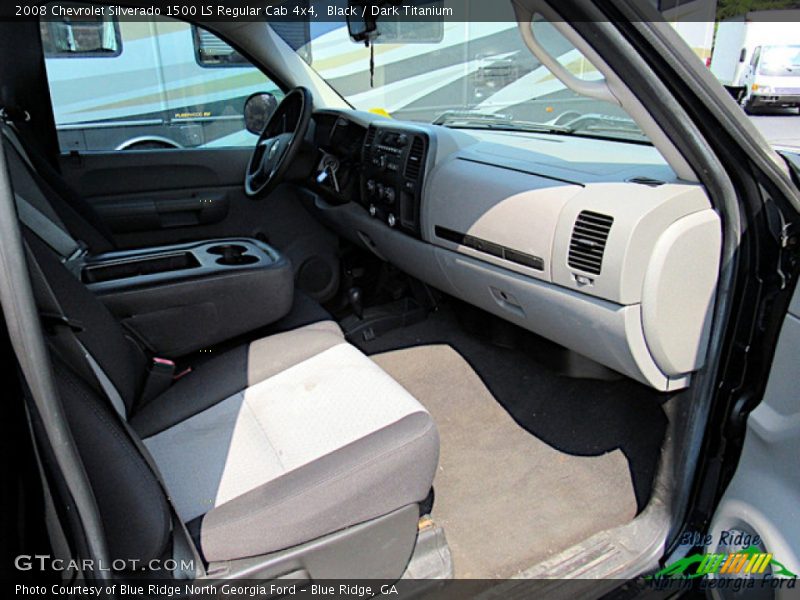Black / Dark Titanium 2008 Chevrolet Silverado 1500 LS Regular Cab 4x4