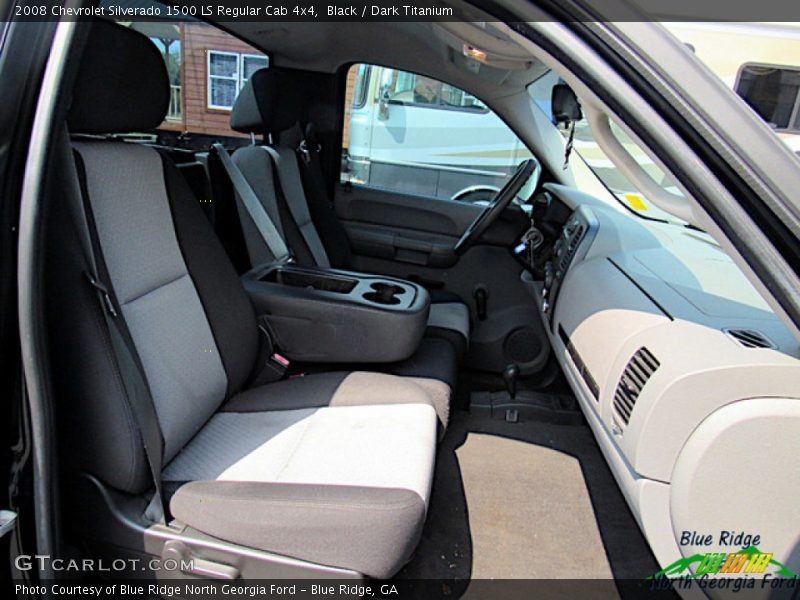 Black / Dark Titanium 2008 Chevrolet Silverado 1500 LS Regular Cab 4x4
