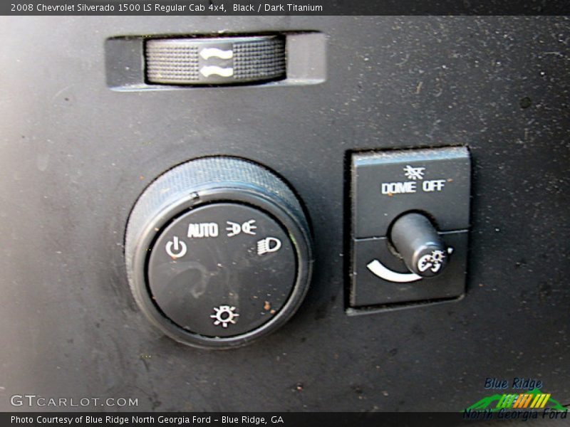 Black / Dark Titanium 2008 Chevrolet Silverado 1500 LS Regular Cab 4x4