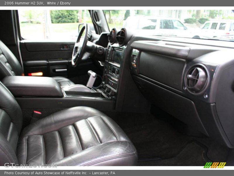 White / Ebony 2006 Hummer H2 SUV