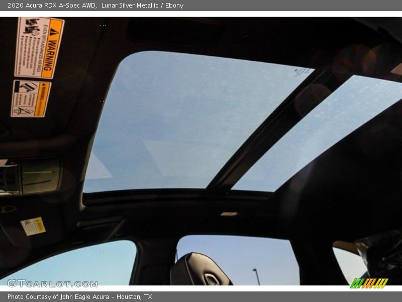 Sunroof of 2020 RDX A-Spec AWD