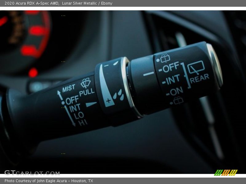 Controls of 2020 RDX A-Spec AWD