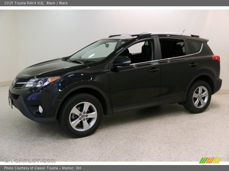 Black / Black 2015 Toyota RAV4 XLE