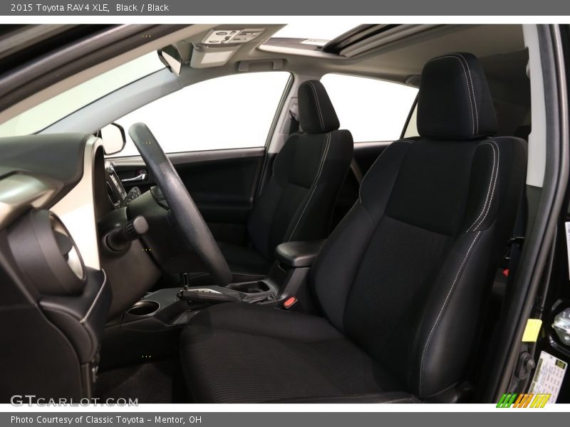 Black / Black 2015 Toyota RAV4 XLE