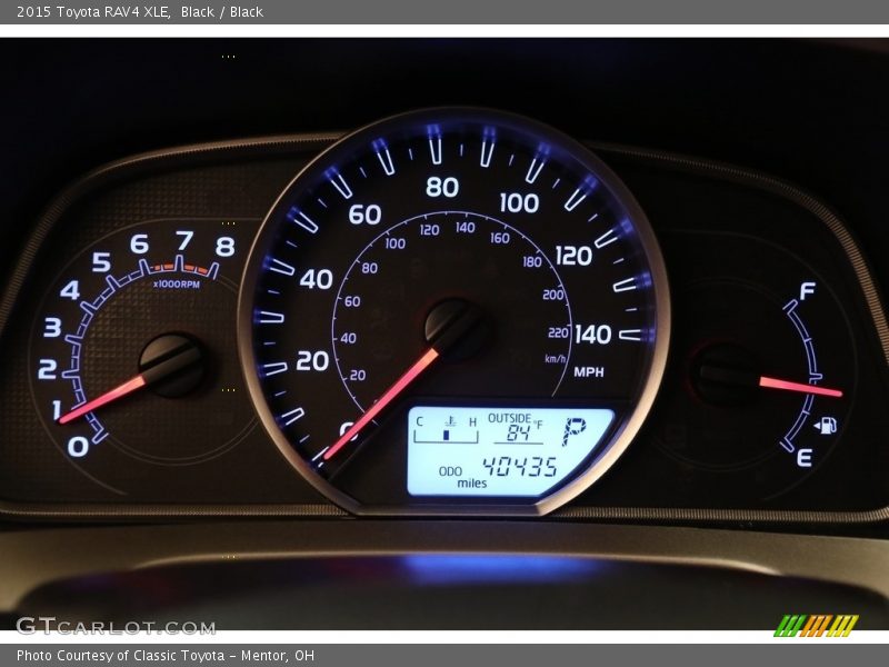 Black / Black 2015 Toyota RAV4 XLE