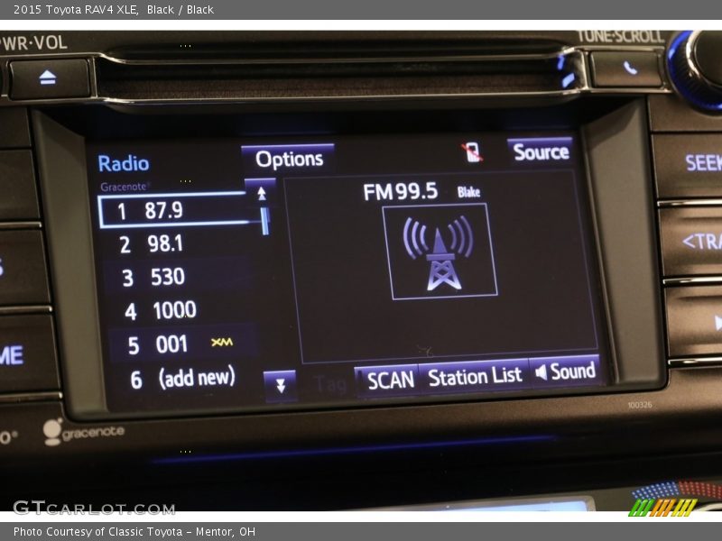 Black / Black 2015 Toyota RAV4 XLE
