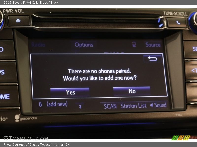 Black / Black 2015 Toyota RAV4 XLE