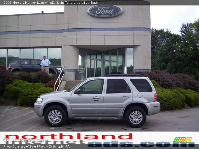 Light Tundra Metallic / Black 2006 Mercury Mariner Luxury 4WD