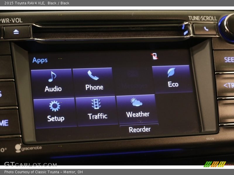 Black / Black 2015 Toyota RAV4 XLE