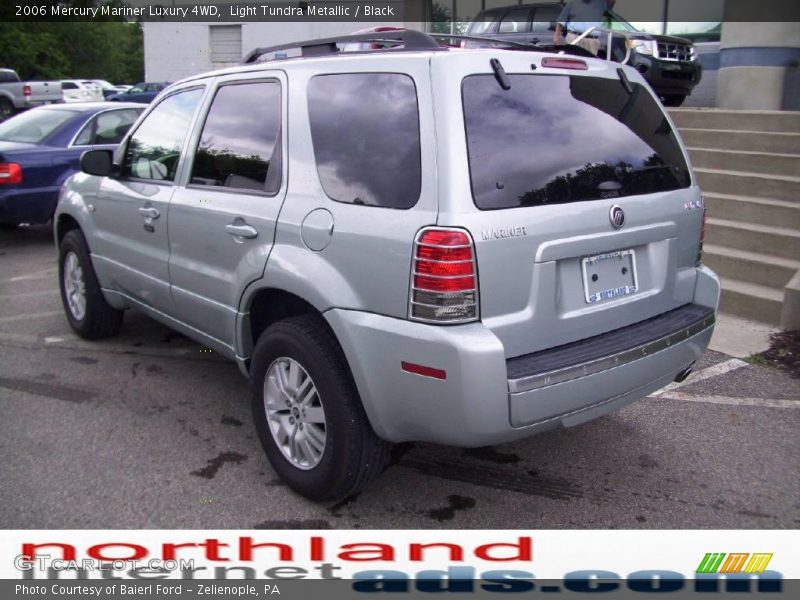 Light Tundra Metallic / Black 2006 Mercury Mariner Luxury 4WD