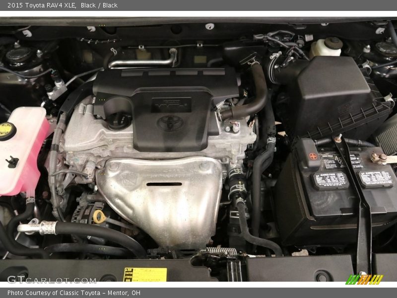 Black / Black 2015 Toyota RAV4 XLE